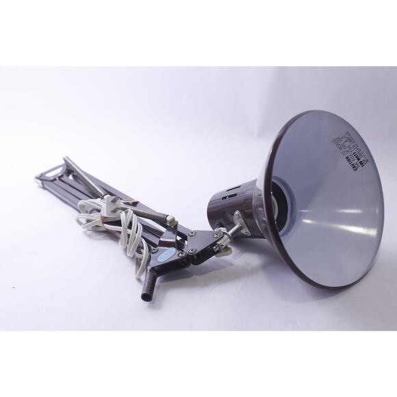 1970s Brown Office Desk Lamp, Swing Arm, Portable Lamp Articulating Mountable - Picture 3 of 3